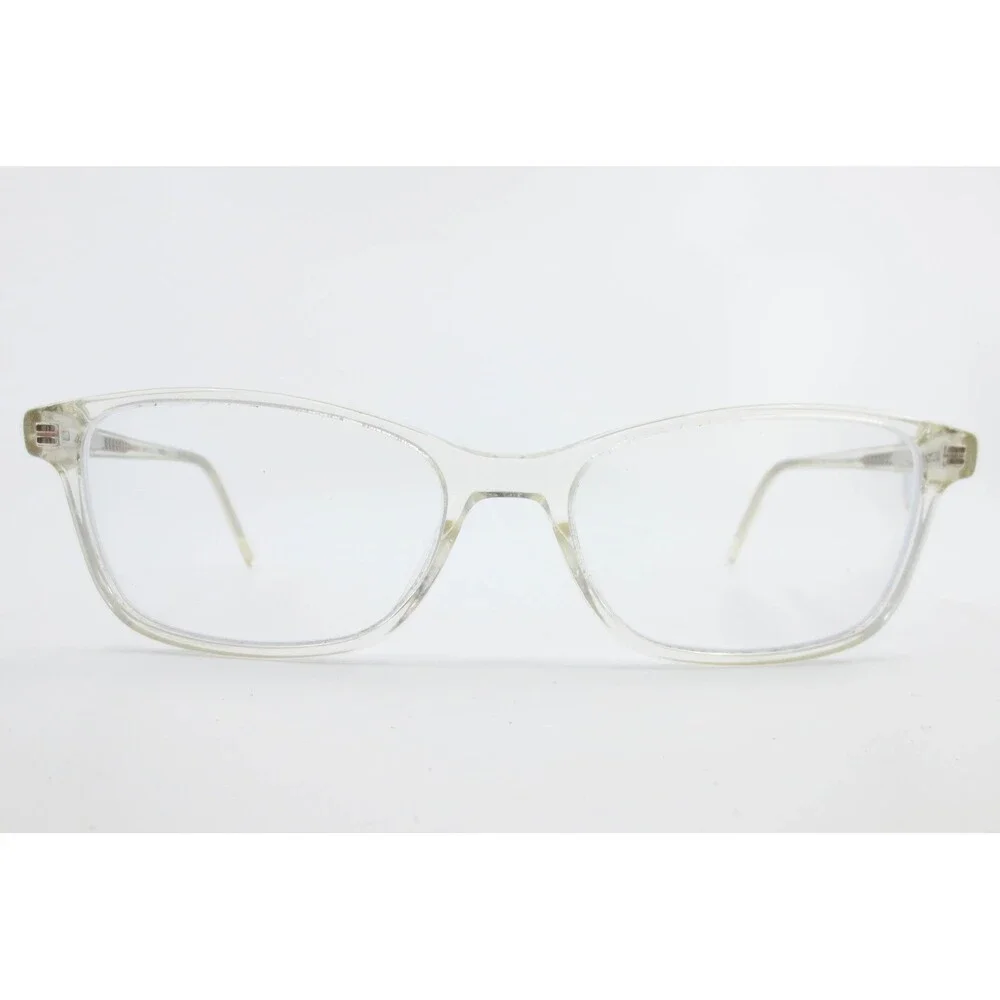 Be Be Eyes Hilarious BE226 CRY Clear Grey Rectangular Eyeglass Frames 54-17-140